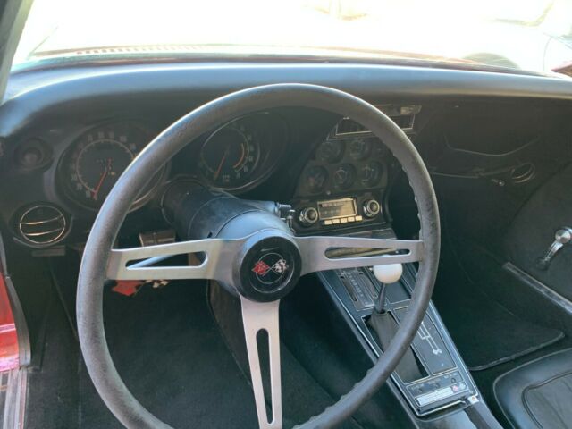 1969 red Chevrolet Corvette