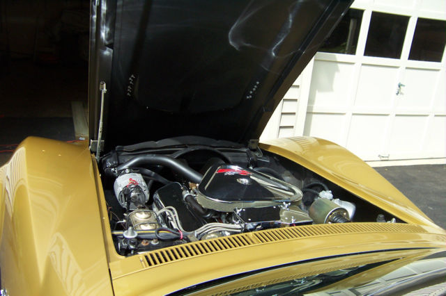 1969 Gold Chevrolet Corvette Convertible
