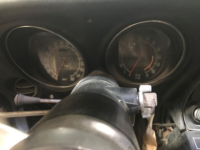 1969 Black Chevrolet Corvette Convertible