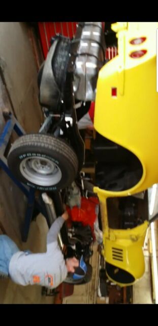 1969 Yellow Chevrolet Corvette Coupe