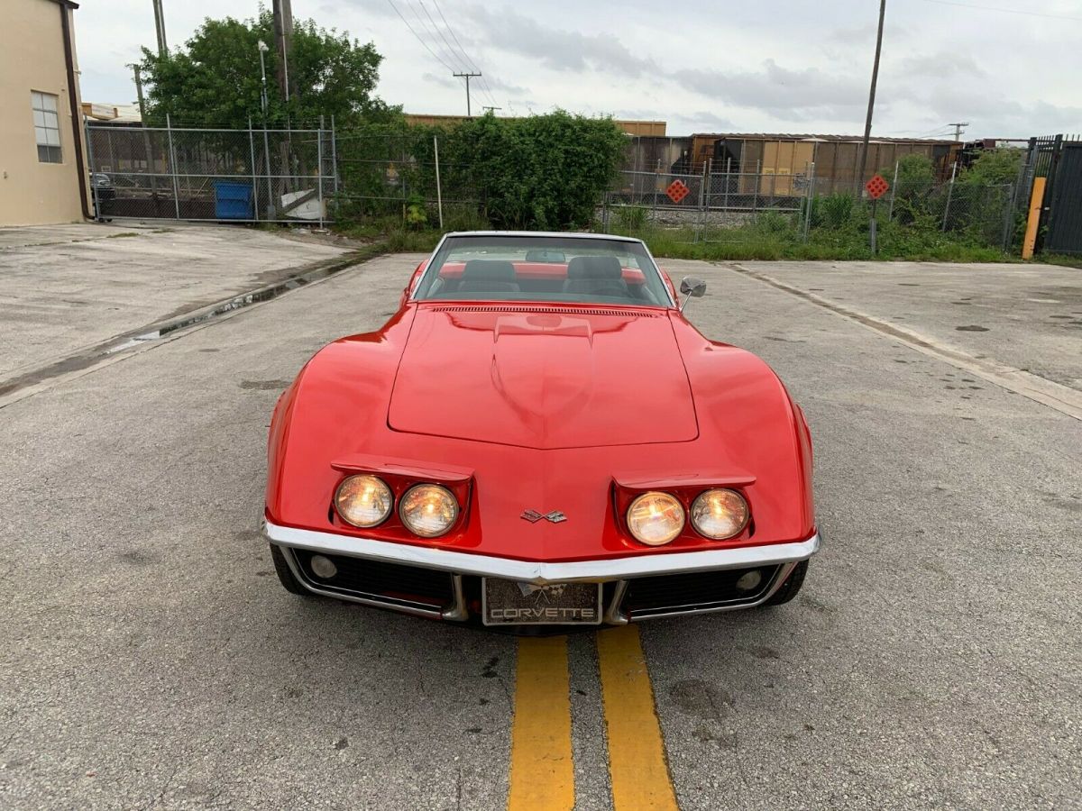 1969 Red Chevrolet Corvette