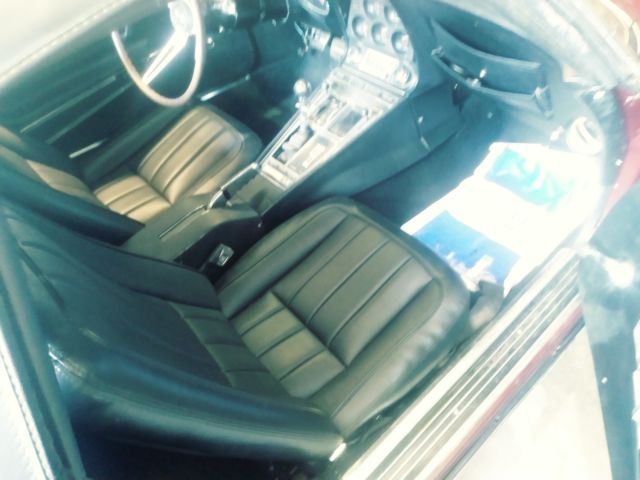 1969 Burgundy Chevrolet Corvette Convertible