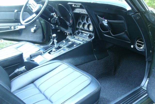1969 FATHOM GREEN Chevrolet Corvette Convertible