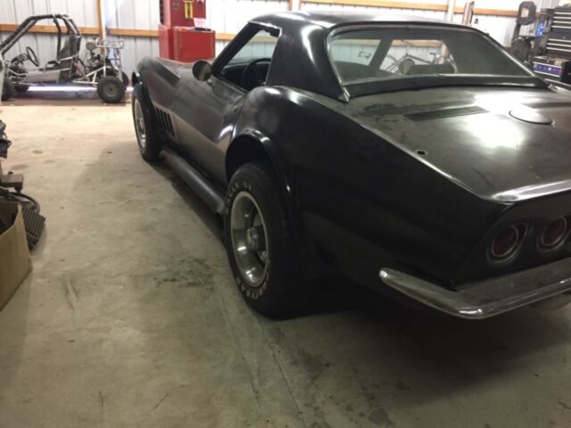 1969 Black Chevrolet Corvette Convertible