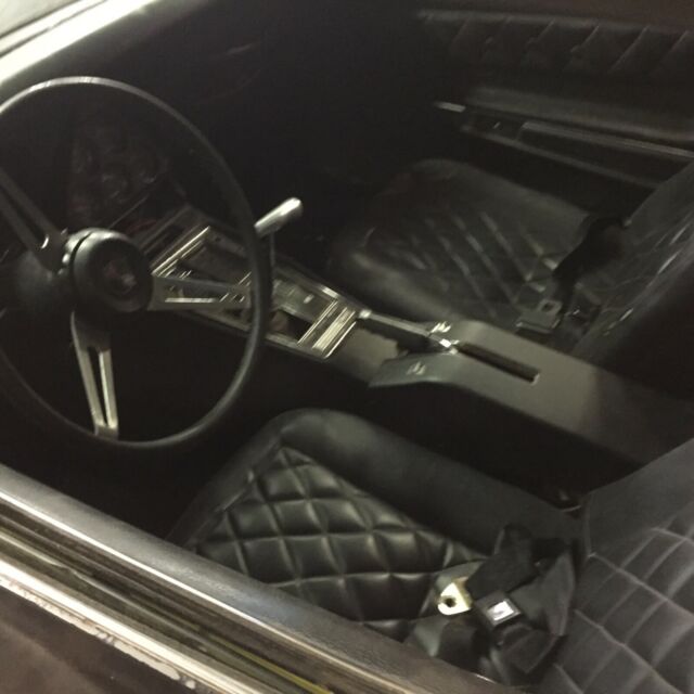 1969 Black Chevrolet Corvette Convertible