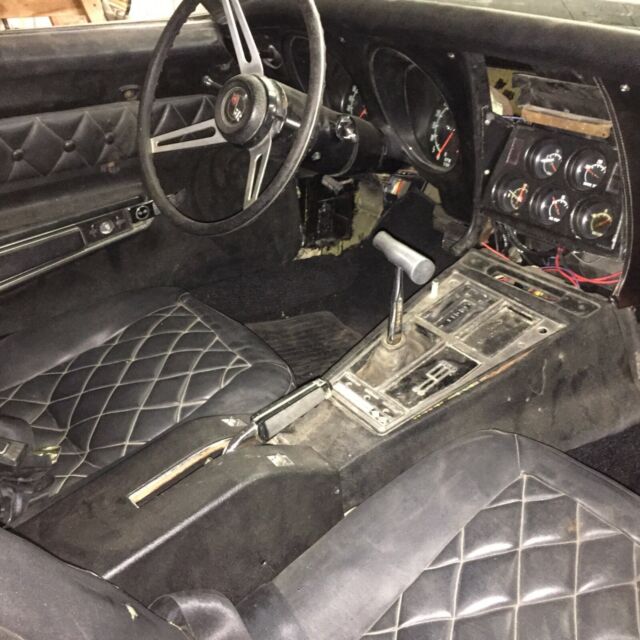 1969 Black Chevrolet Corvette Convertible