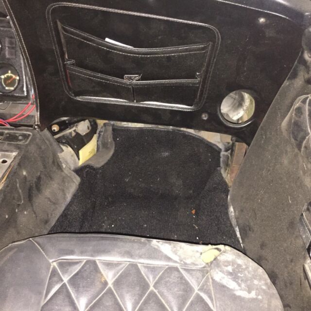 1969 Black Chevrolet Corvette Convertible