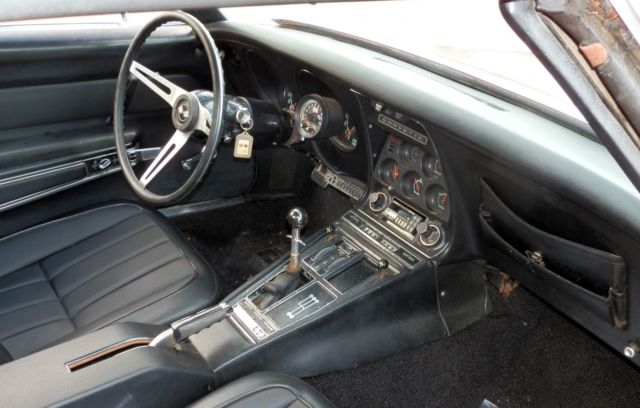 1969 Red Chevrolet Corvette Convertible