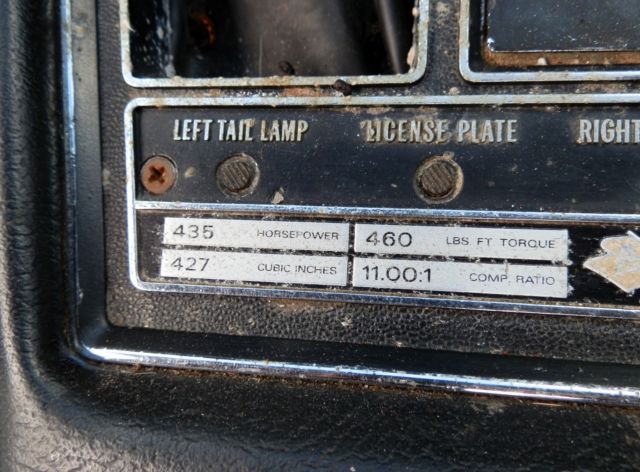 1969 Red Chevrolet Corvette Convertible