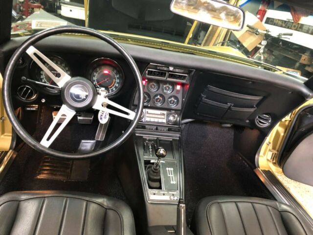 1969 Gold Chevrolet Corvette Convertible