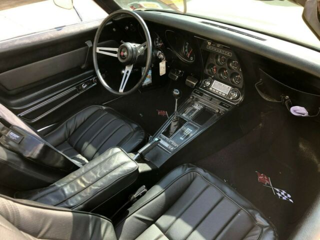 1969 Yellow Chevrolet Corvette Convertible