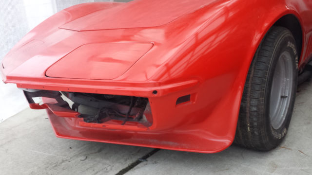 1969 Red Chevrolet Corvette Convertible