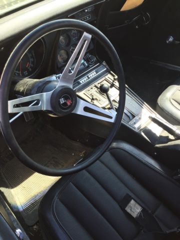 1969 Black Chevrolet Corvette Convertible