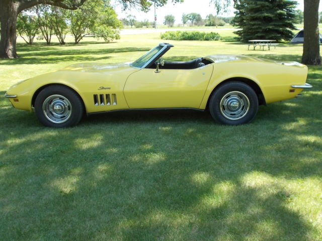1969 DAYTONA YELLOW Chevrolet Corvette Convertible