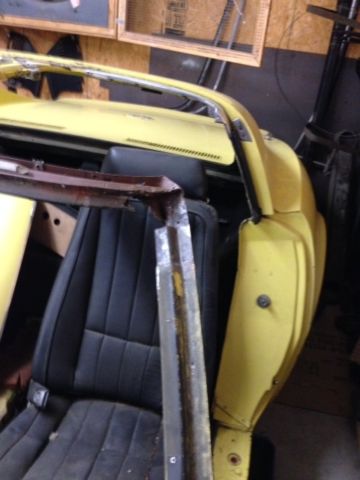 1969 Yellow Chevrolet Corvette Coupe