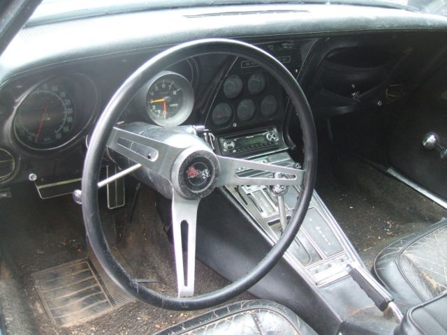 1969 Black Chevrolet Corvette Coupe