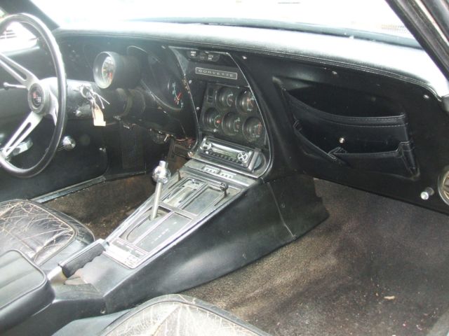 1969 Black Chevrolet Corvette Coupe