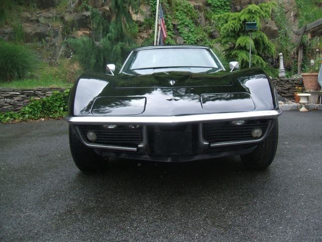 1969 Black Chevrolet Corvette Coupe