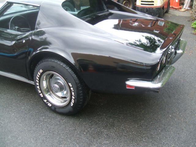 1969 Black Chevrolet Corvette Coupe