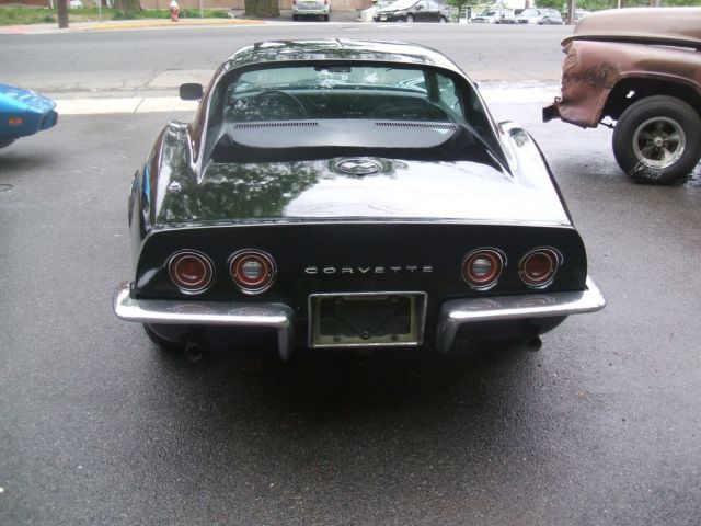 1969 Black Chevrolet Corvette Coupe