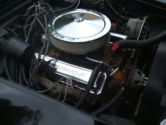 1969 Black Chevrolet Corvette Coupe