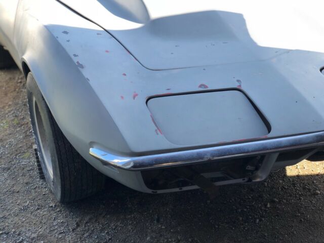 1969 Gray Chevrolet Corvette Coupe