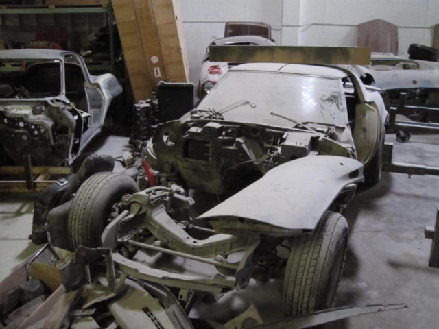 1969 Gold Chevrolet Corvette