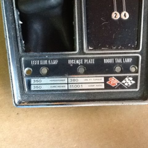 1969 Yellow Chevrolet Corvette Coupe