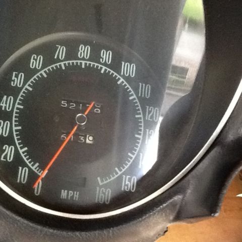 1969 Yellow Chevrolet Corvette Coupe