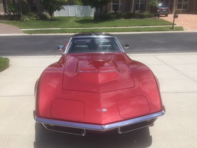 1969 Burgundy Chevrolet Corvette Coupe