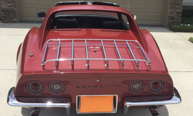 1969 Burgundy Chevrolet Corvette Coupe