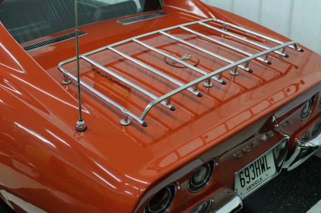 1969 Red Chevrolet Corvette Coupe