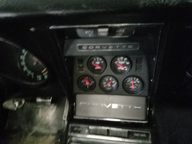 1969 Blue Chevrolet Corvette Coupe