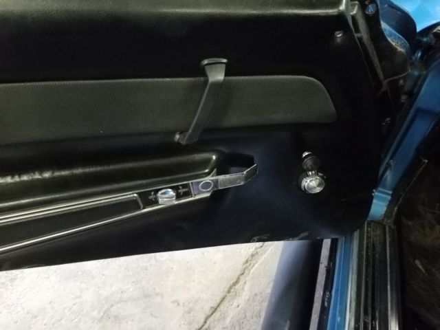 1969 Blue Chevrolet Corvette Coupe