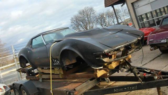 1969 Black Chevrolet Corvette Coupe