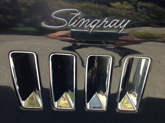 1969 Black Chevrolet Corvette T Top