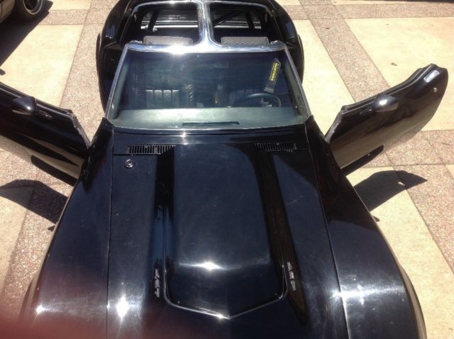 1969 Black Chevrolet Corvette T Top