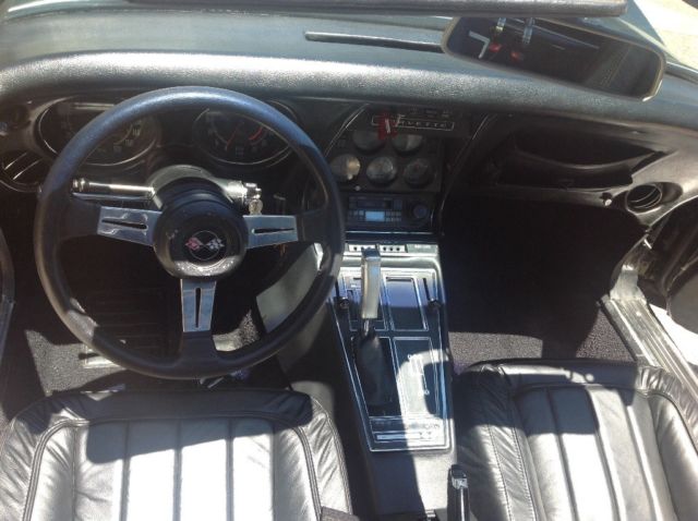 1969 Black Chevrolet Corvette T Top