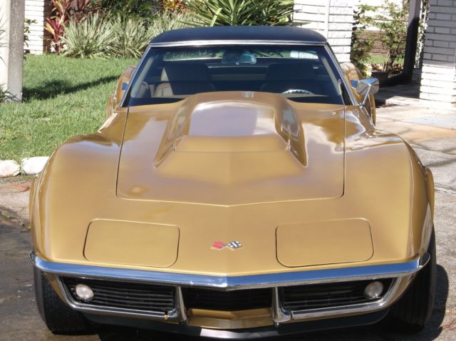 1969 RIVERSIDE GOLD Chevrolet Corvette roadster