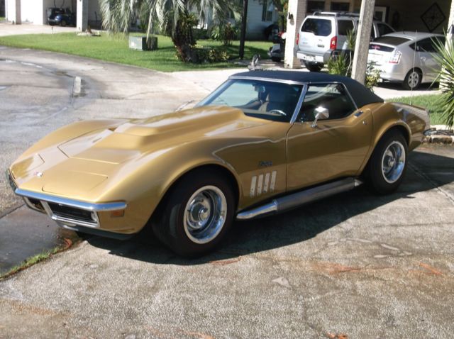 1969 RIVERSIDE GOLD Chevrolet Corvette roadster