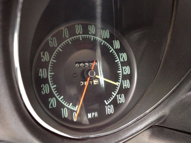 1969 Gold Chevrolet Corvette Convertible