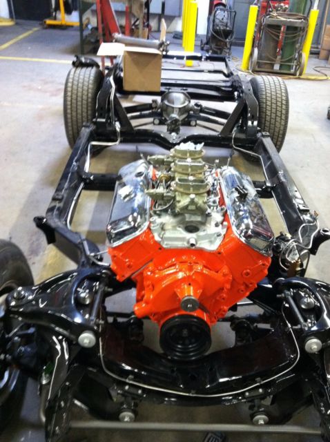 1969 Gold Chevrolet Corvette Convertible