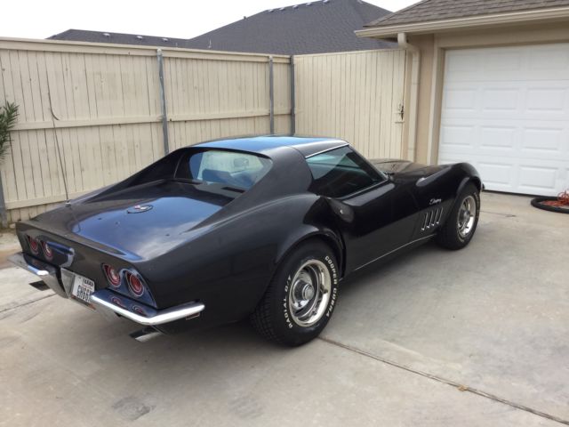 1969 Red Chevrolet Corvette T-TOP