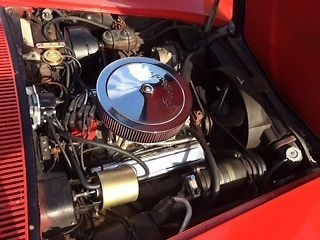 1969 Red Chevrolet Corvette Stingray T-Top