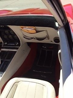 1969 Red Chevrolet Corvette Stingray T-Top