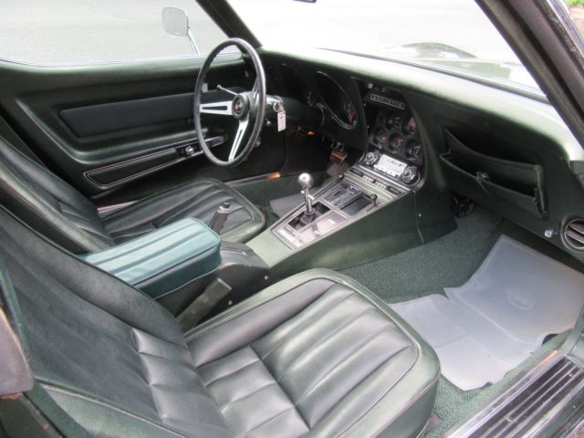 1969 Fathom Green Chevrolet Corvette Coupe