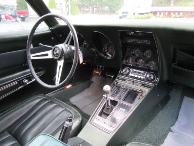 1969 Fathom Green Chevrolet Corvette Coupe