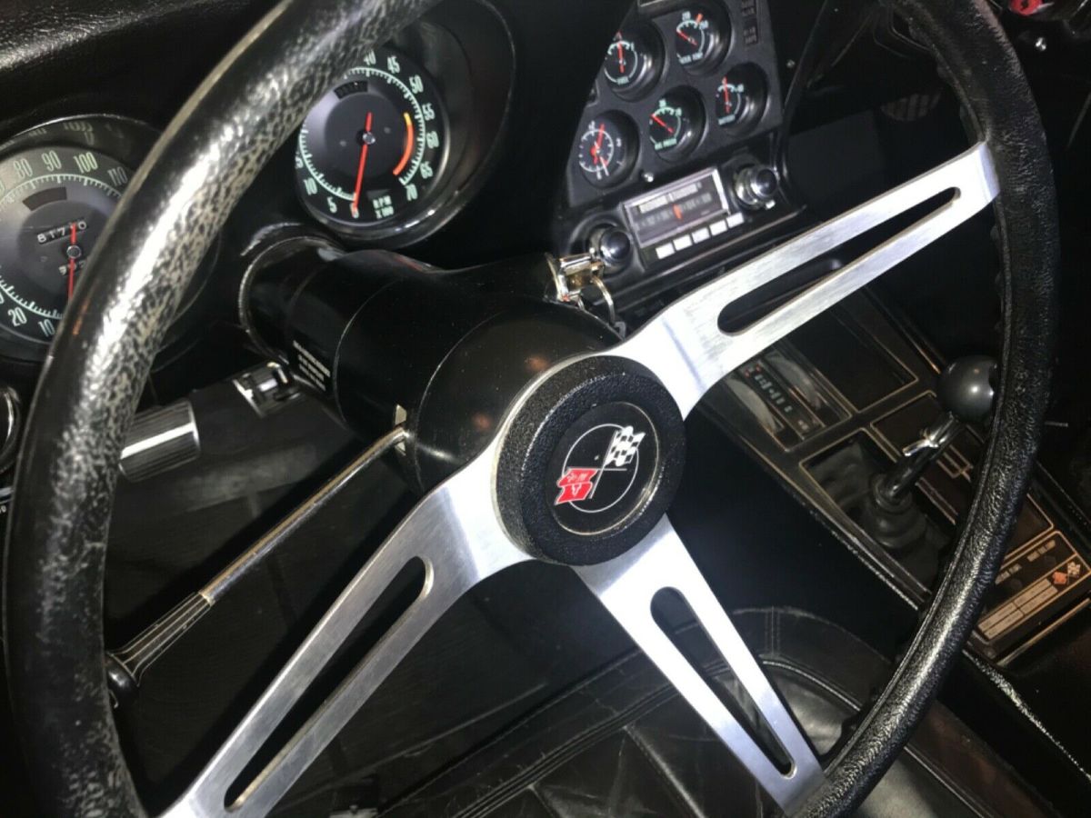 1969 Silver Chevrolet Corvette