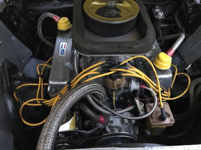 1969 Yellow Ford Mustang Coupe