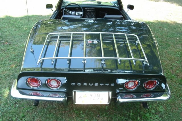 1969 fathom green Chevrolet Corvette Convertible